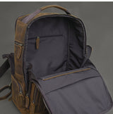Modern Tone Leather Backpack