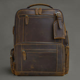 Modern Tone Leather Backpack