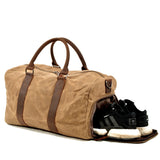Canvas Dry/Wet Travel & Gym Bag